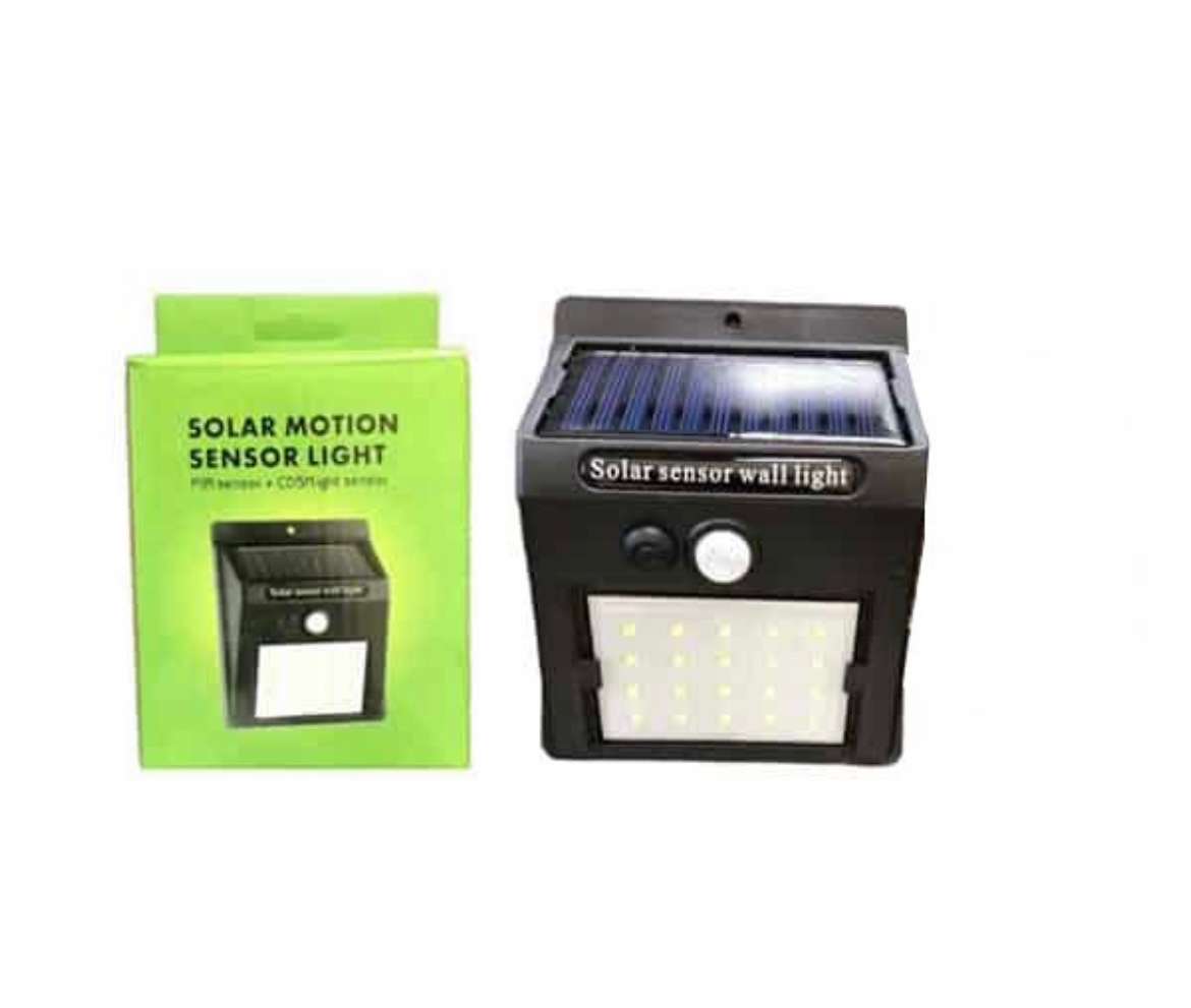 SOLAR POWERED LED WALL LIGHT with night sensors