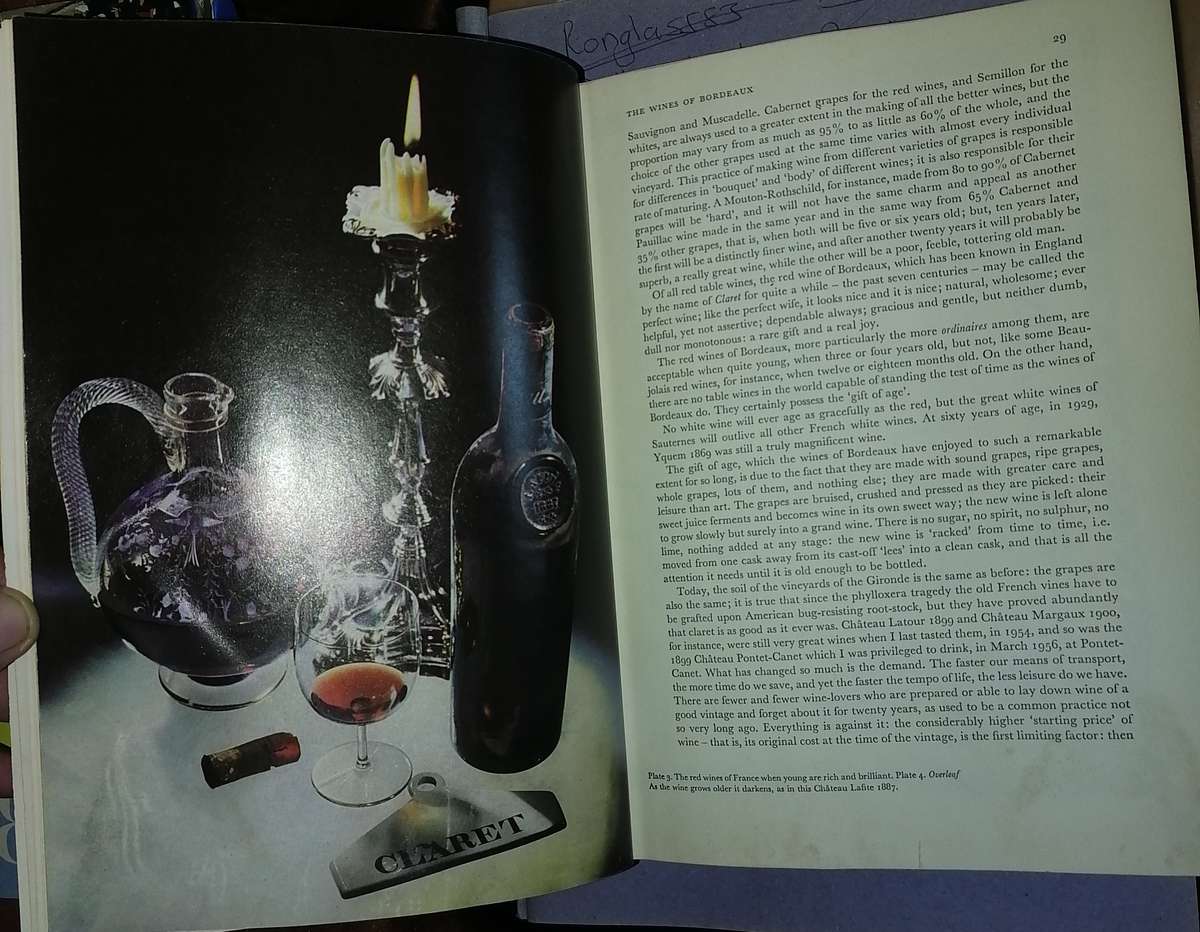 LARGE THICK BOOK - WINES OF THE WORLD - 714 PAGES