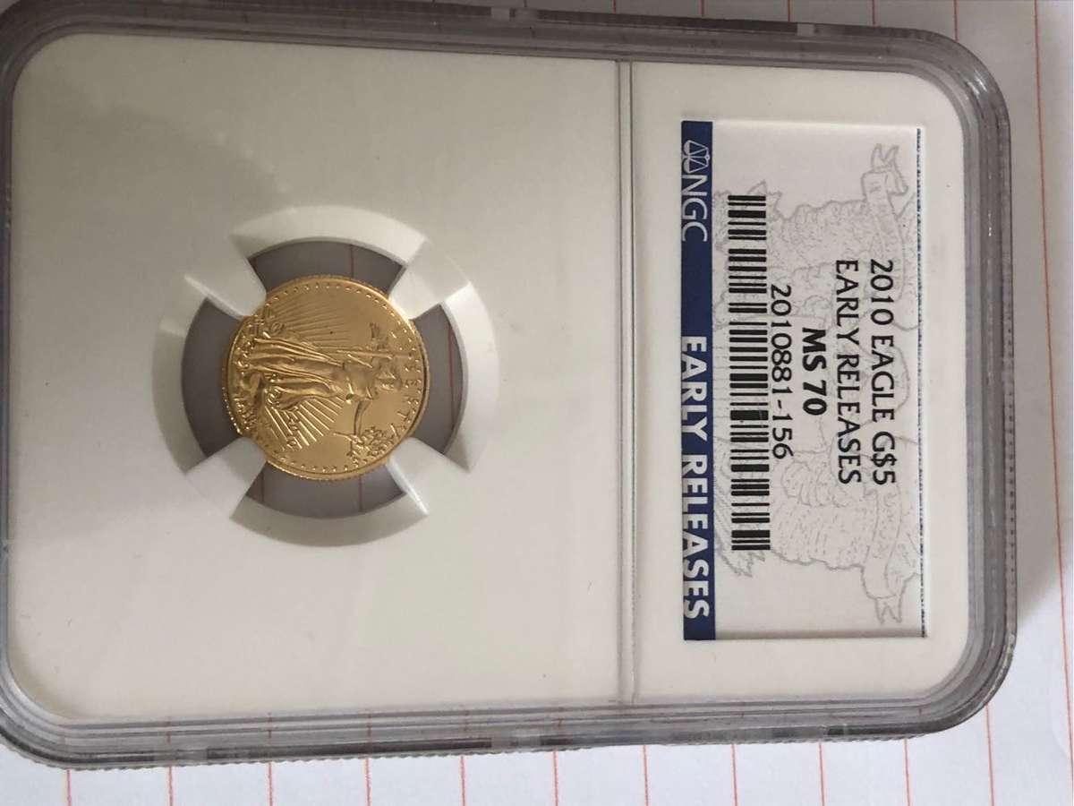Gold eagle 1:10 th Proof USA