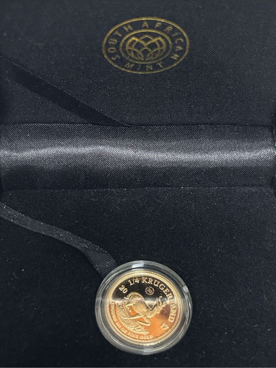 Beautiful 50yr Anniversary 2017 1/4 oz Gold Krugerrand