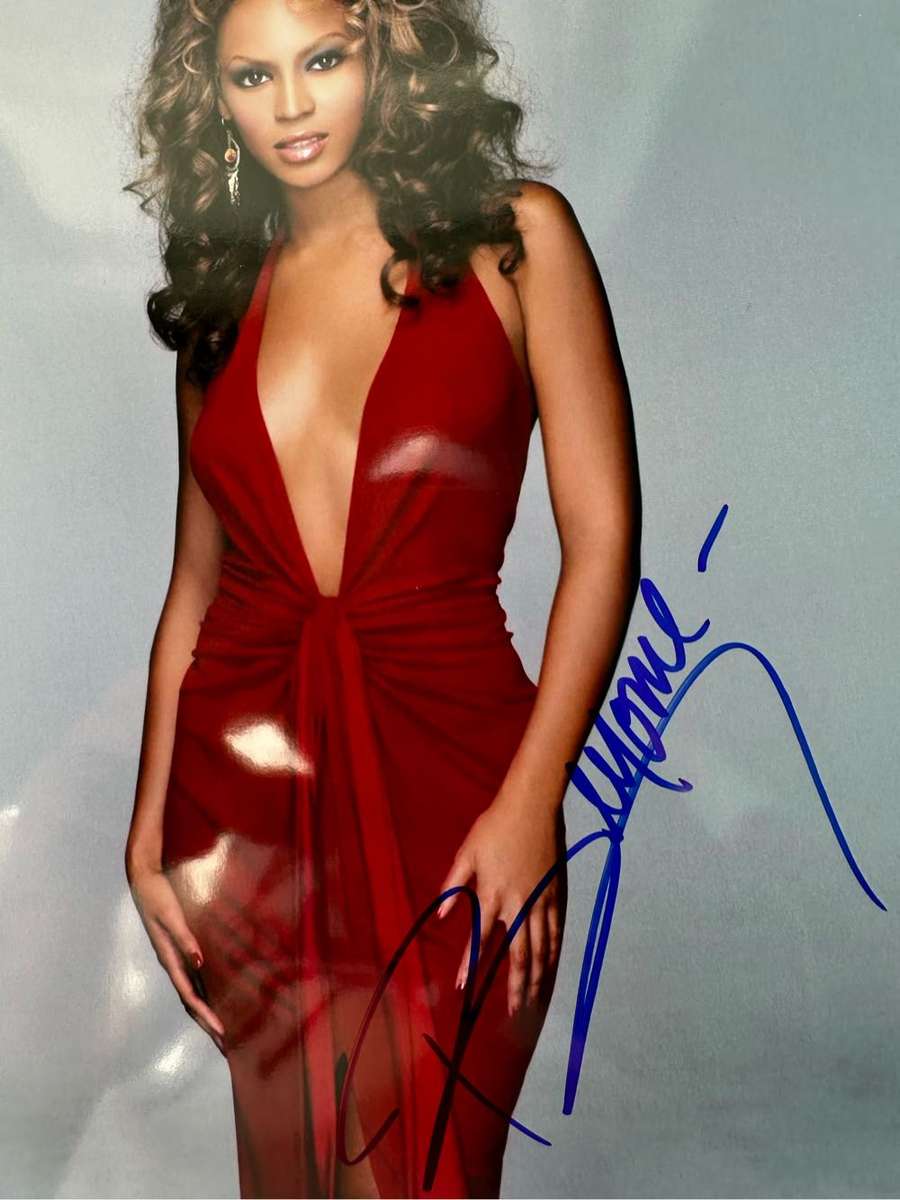 Authentic Autograph - Beyonce - 100-% Original