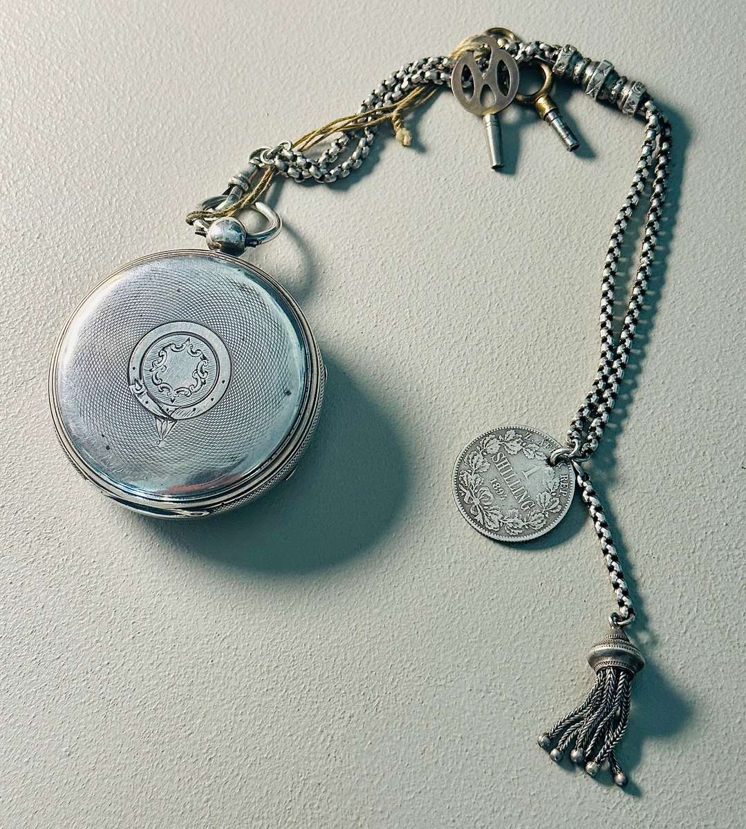 Silver Pocket Watch 1869 - Boer War & President Paul Kruger Family Related