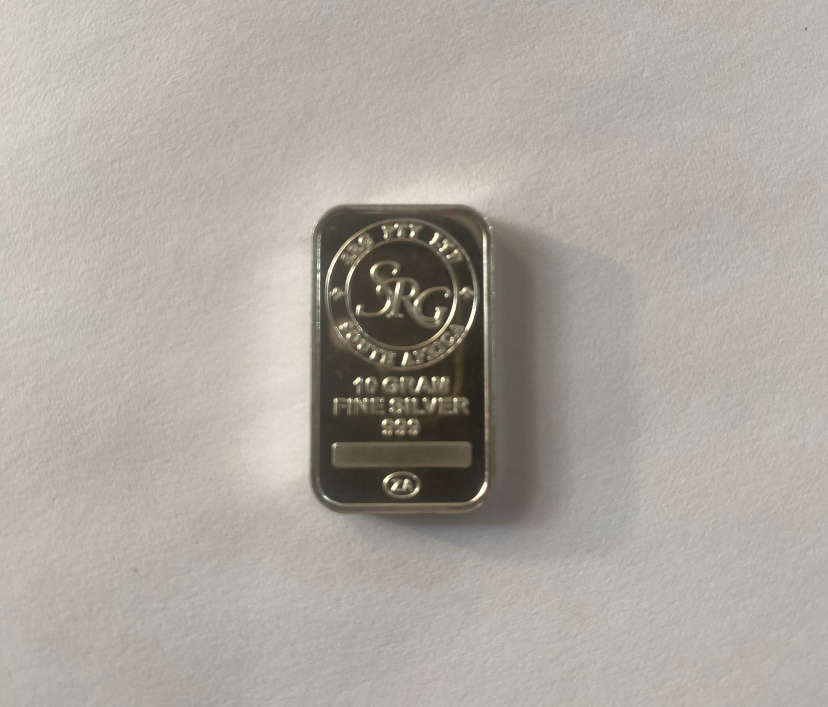 10g Fine Silver Minted Bar