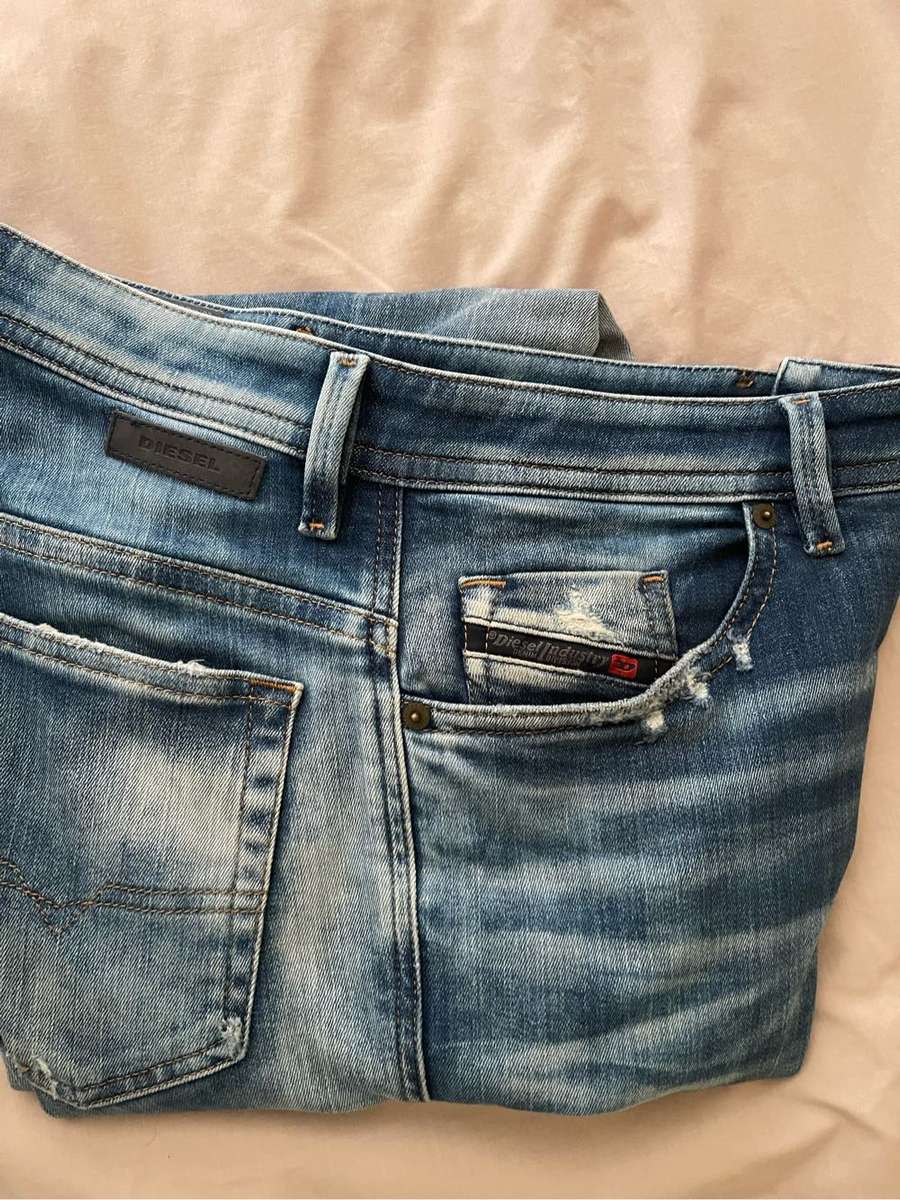 Diesel Thommer T jeans joggjeans blue great condition size 30 medium
