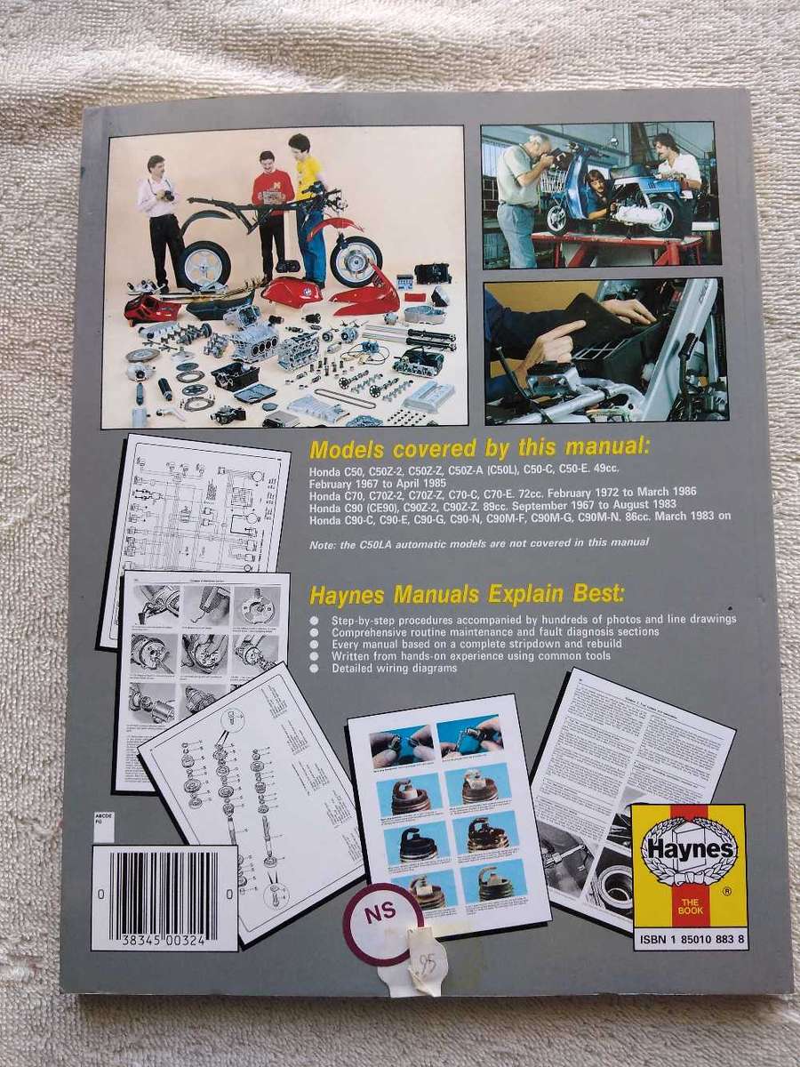 Haynes Honda owners workshop manual