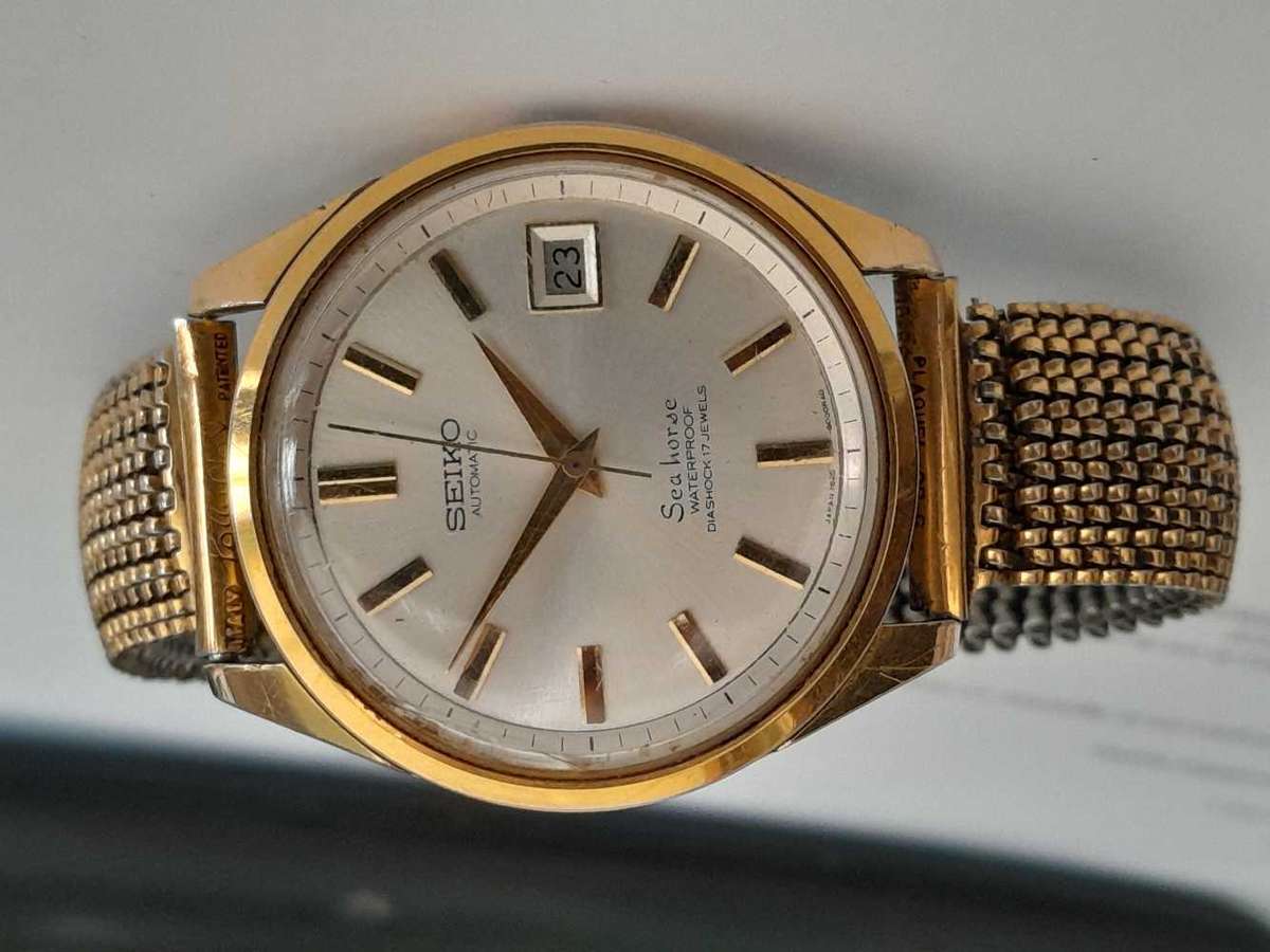 Seiko Seahorse runs and stops.