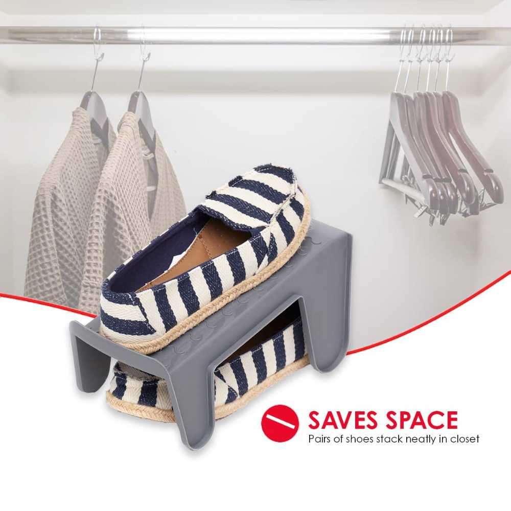 Double Layer Shoe Tray ( Shoe Storage Slot)