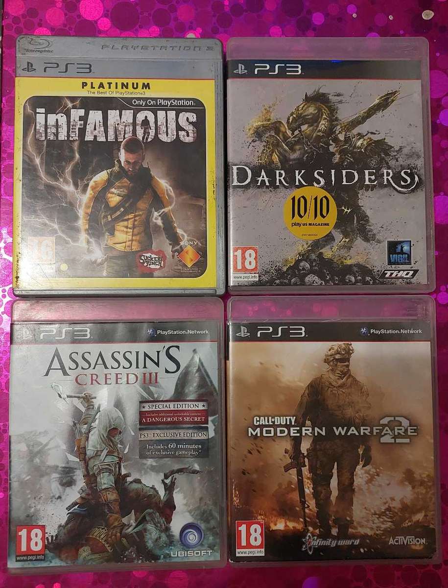 x4 PS3 Games Bundle