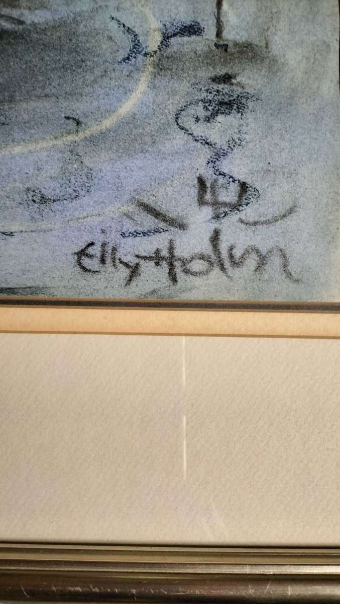 Elly Holm mixed media size 530mm x 400mm