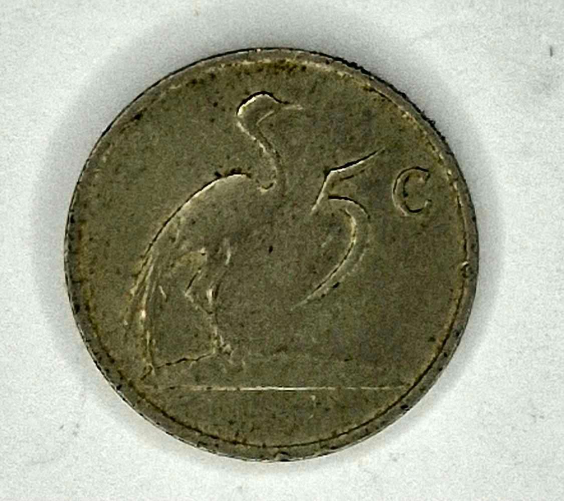 South Africa 1988 set on R1 50c 20c 10c 5c 2c 1c