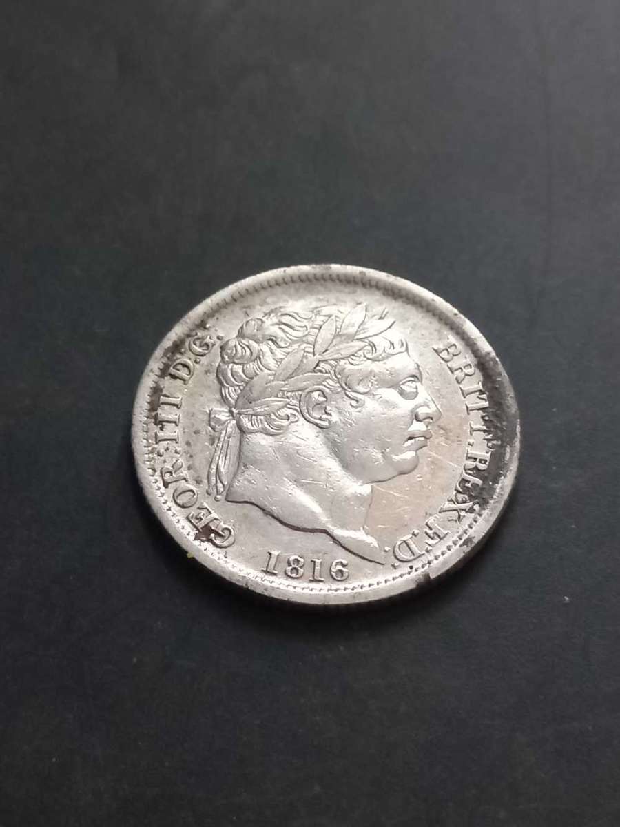 1816 **Rare** Great Britain Shilling