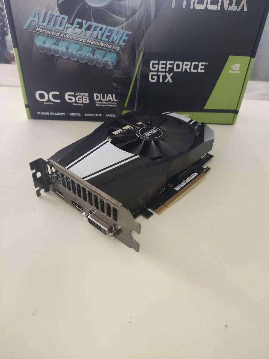 Asus Phoenix GTX1660 Super 6GB GDDR6 Graphics card**HDMi**8 Pin PCI Power needed