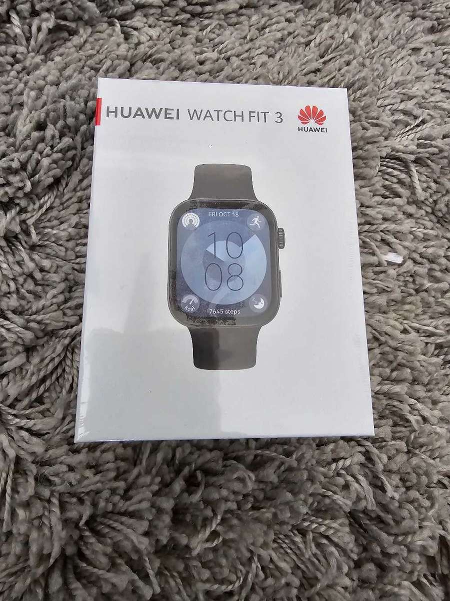 New - Huawei Watch Fit 3  43mm Black