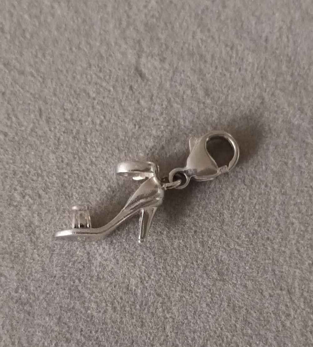 GORGEOUS  STERLING SILVER &CZ TI SENTO MILANO CHARM 3.13g