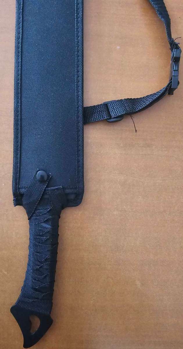 Curved Sword Flame Blade