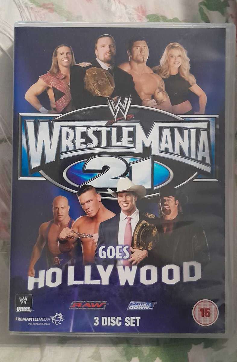 WWE Wrestlemania 21 DVD