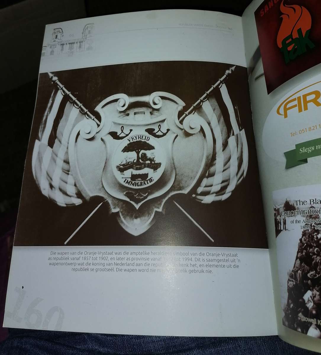 REPUBLIEK VAN ORANJE VRYSTAAT 160