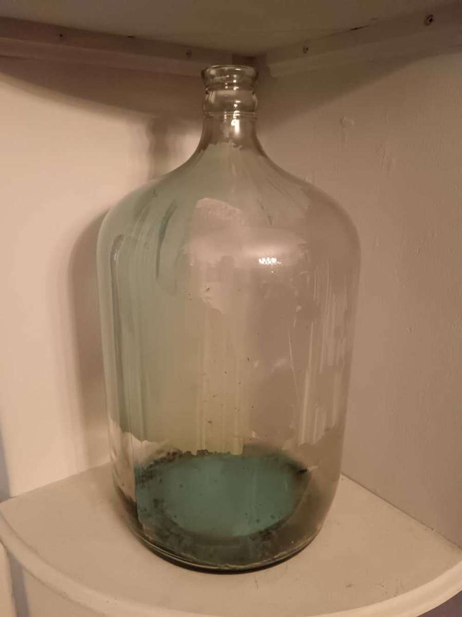 Vintage Large Glass Bottle