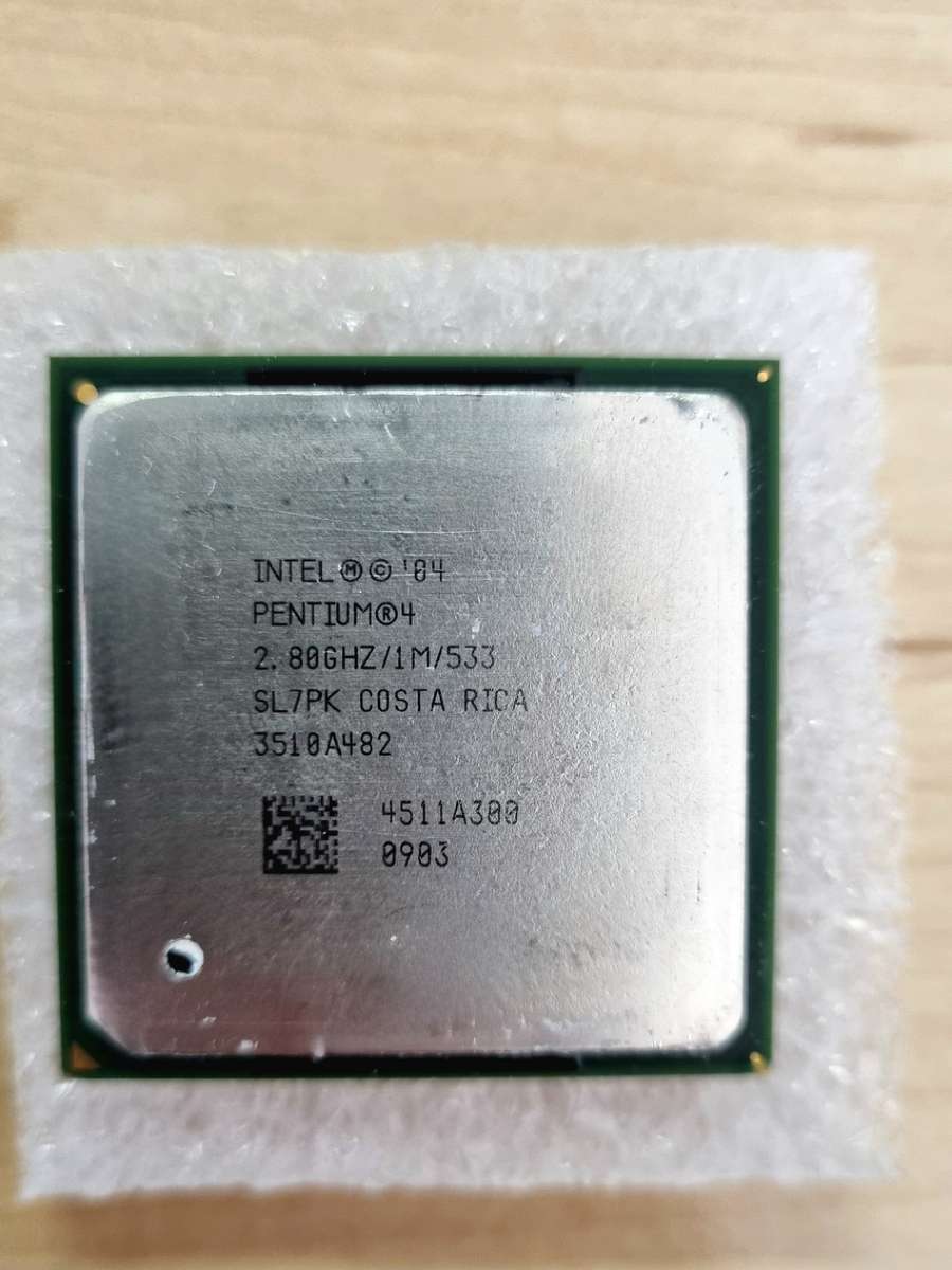 Intel® Pentium® 4 Processor 2.80 GHz, 512K Cache, 533 MHz FSB