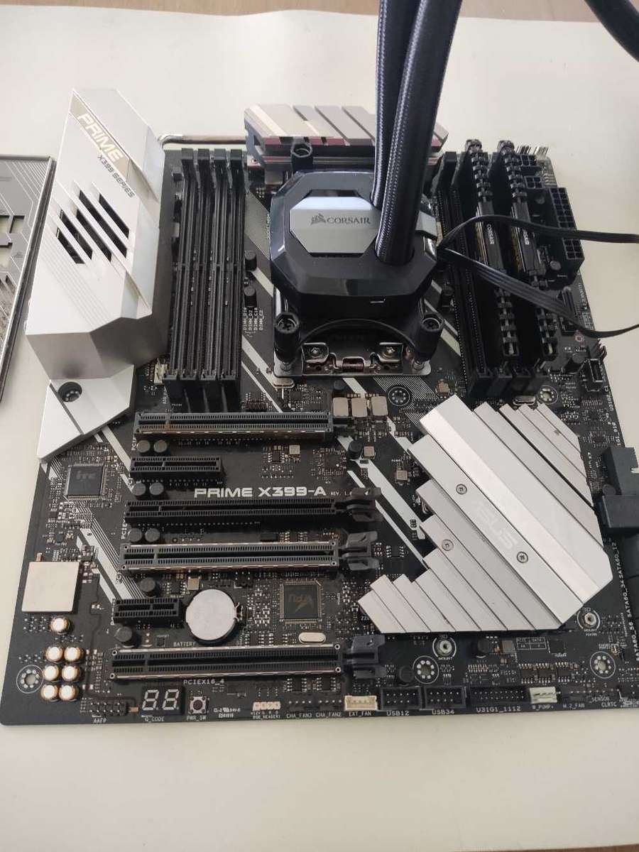 Amazing AMD Threadripper 1950X Combo**Asus Prime X399-A Motherboard**Watercooling