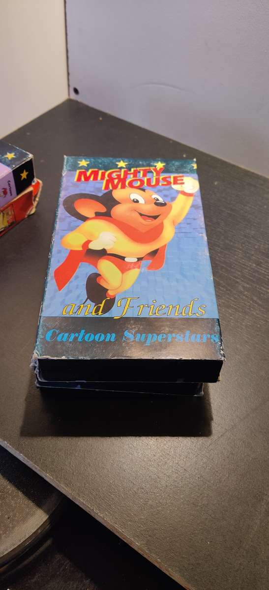 5 Vintage Cartoon VHS movies