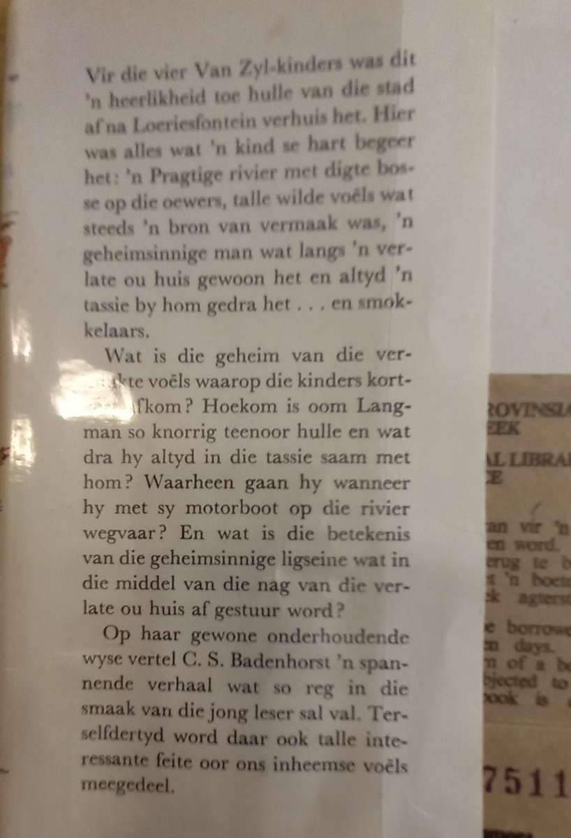 Avontuur op Loeriesfontein- CS Badenhorst (1969)