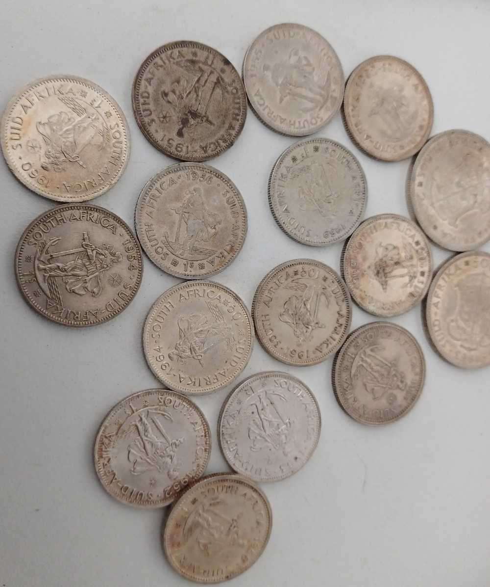 Nice lot of 1Sjillings 10Cents and 2x 20Cents 50% Silver nice fillers as a lot