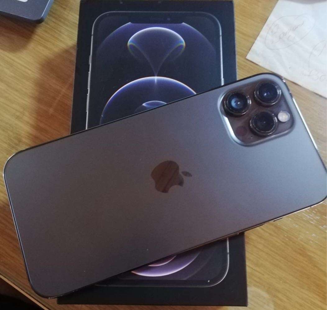 iPhone 12 Pro Max 128Gb with free charger, boxed in excellent condition .