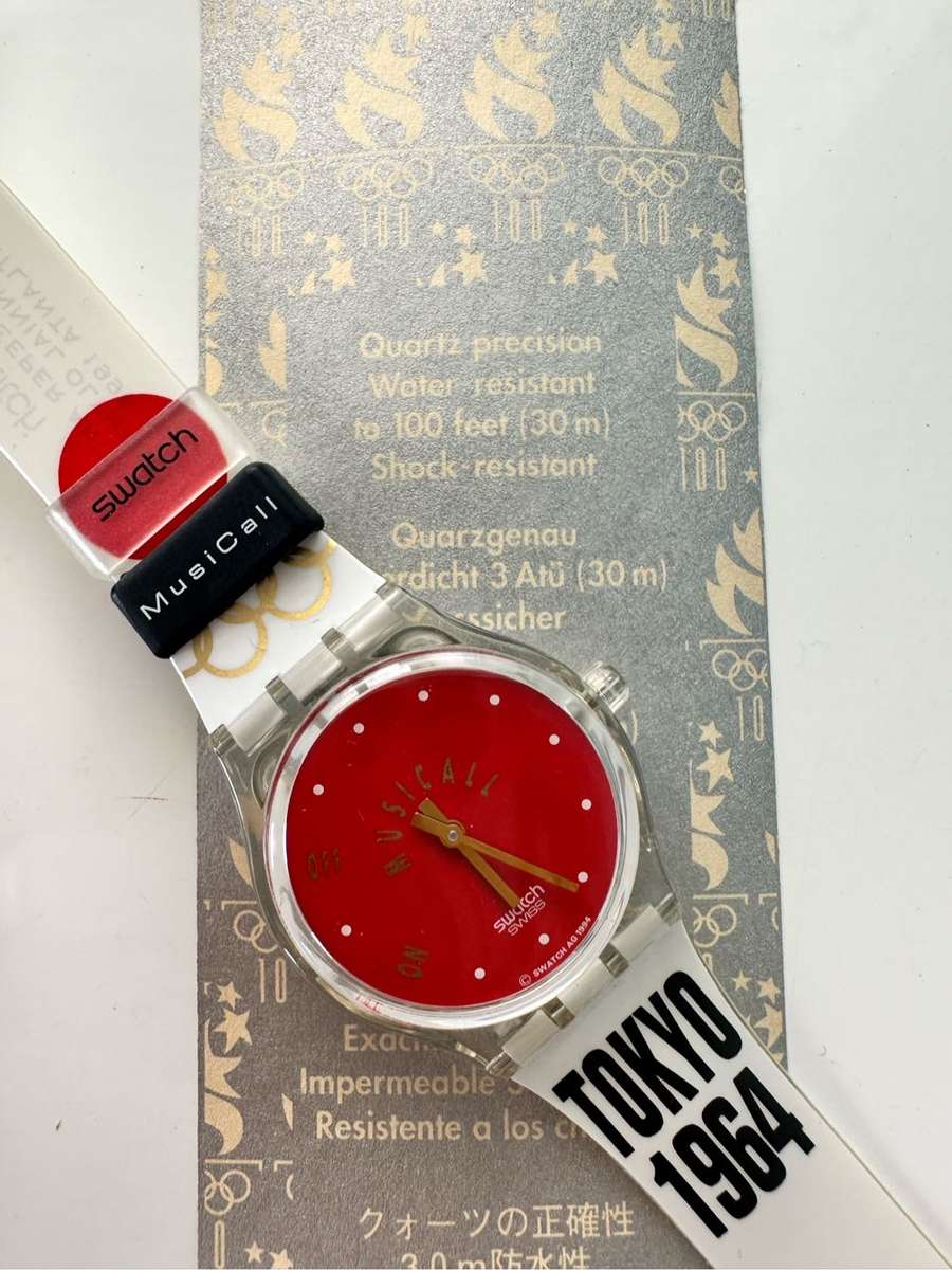1996 ORIGINAL TOKYO 1964 SWATCH - BRAND NEW CONDITION IN CASING