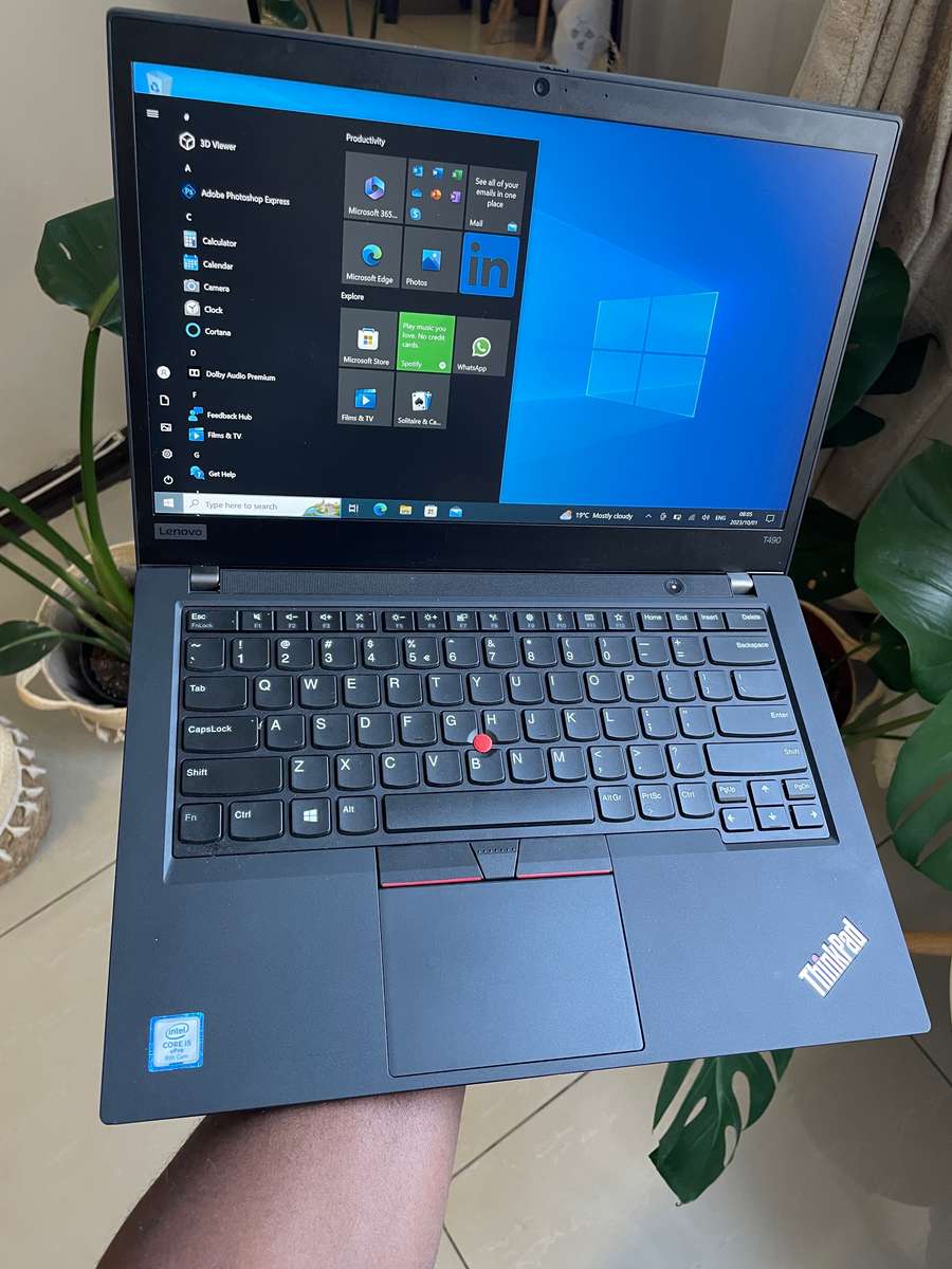 Lenovo T490 core i5 8th generation