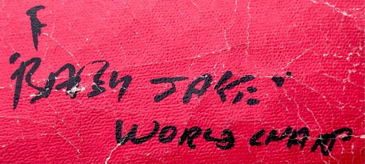 Vintage Autographed Boxing Gloves (Includes Jacob `Baby Jake` Matlala)