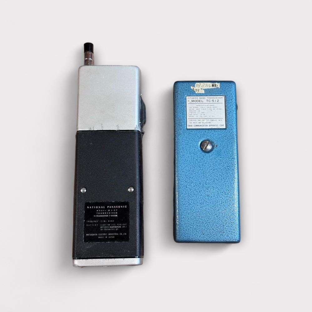 Vintage Handheld CB Radios