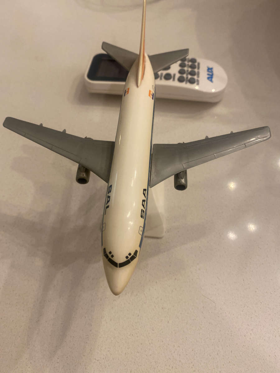 SAA airplane model