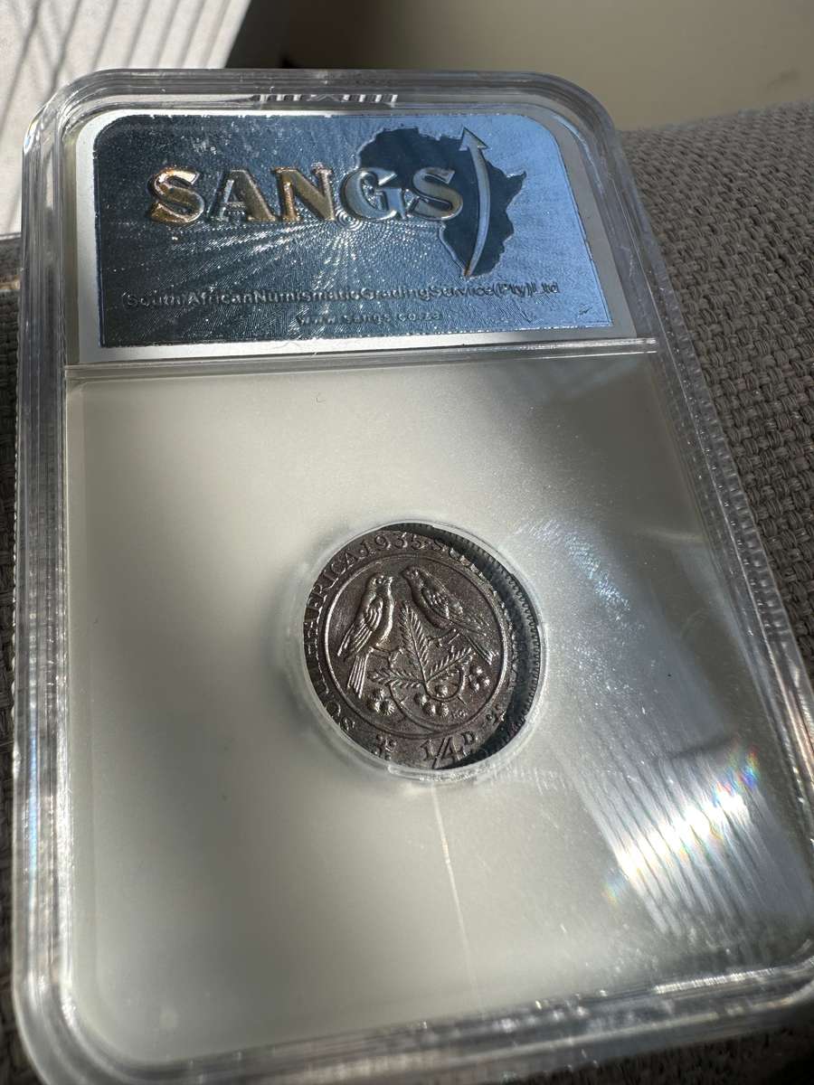 1935 farthing MS65BN