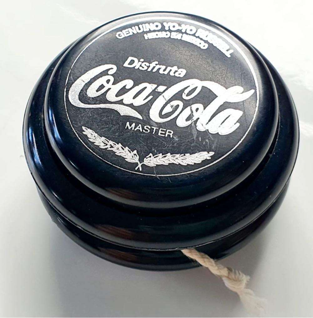 VINTAGE YOYO - COCA COLA - BLACK MASTER