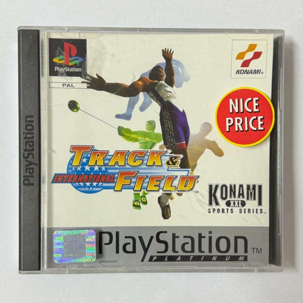 Playstation 1 : Track and field international with owners manual