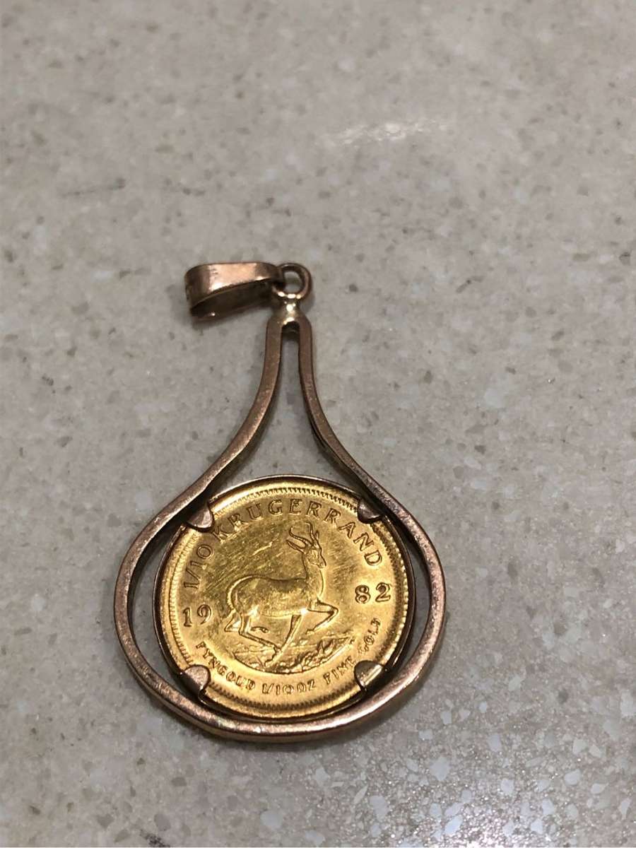 1/10th Kruger pendant gold
