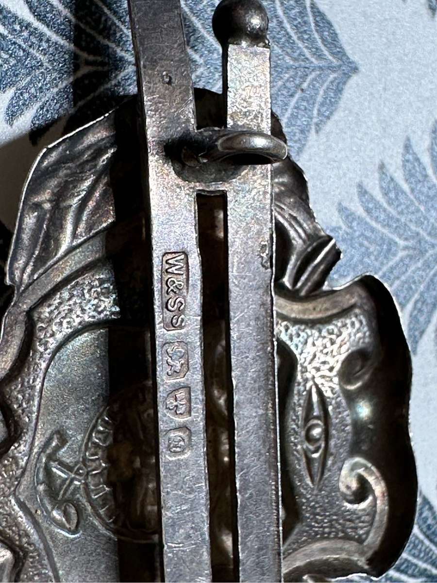 Orange Free State silver brooch