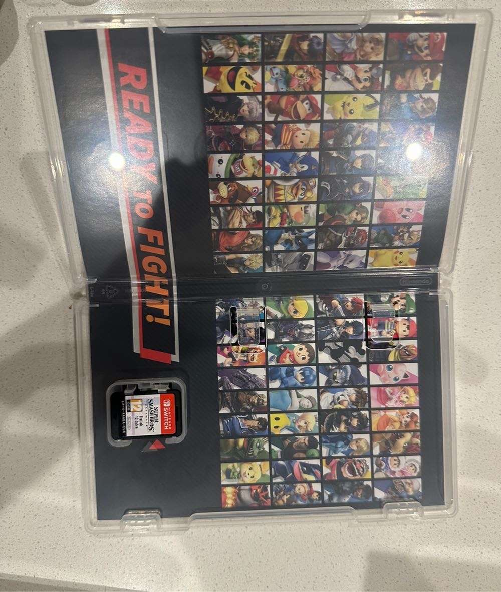 Super smash bros ultimate for Nintendo switch physical game