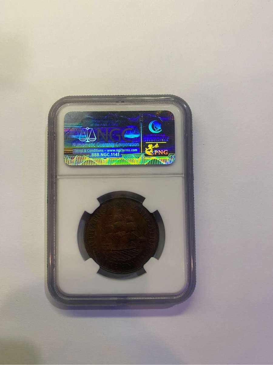 1923 SA Penny NGC  MS 62