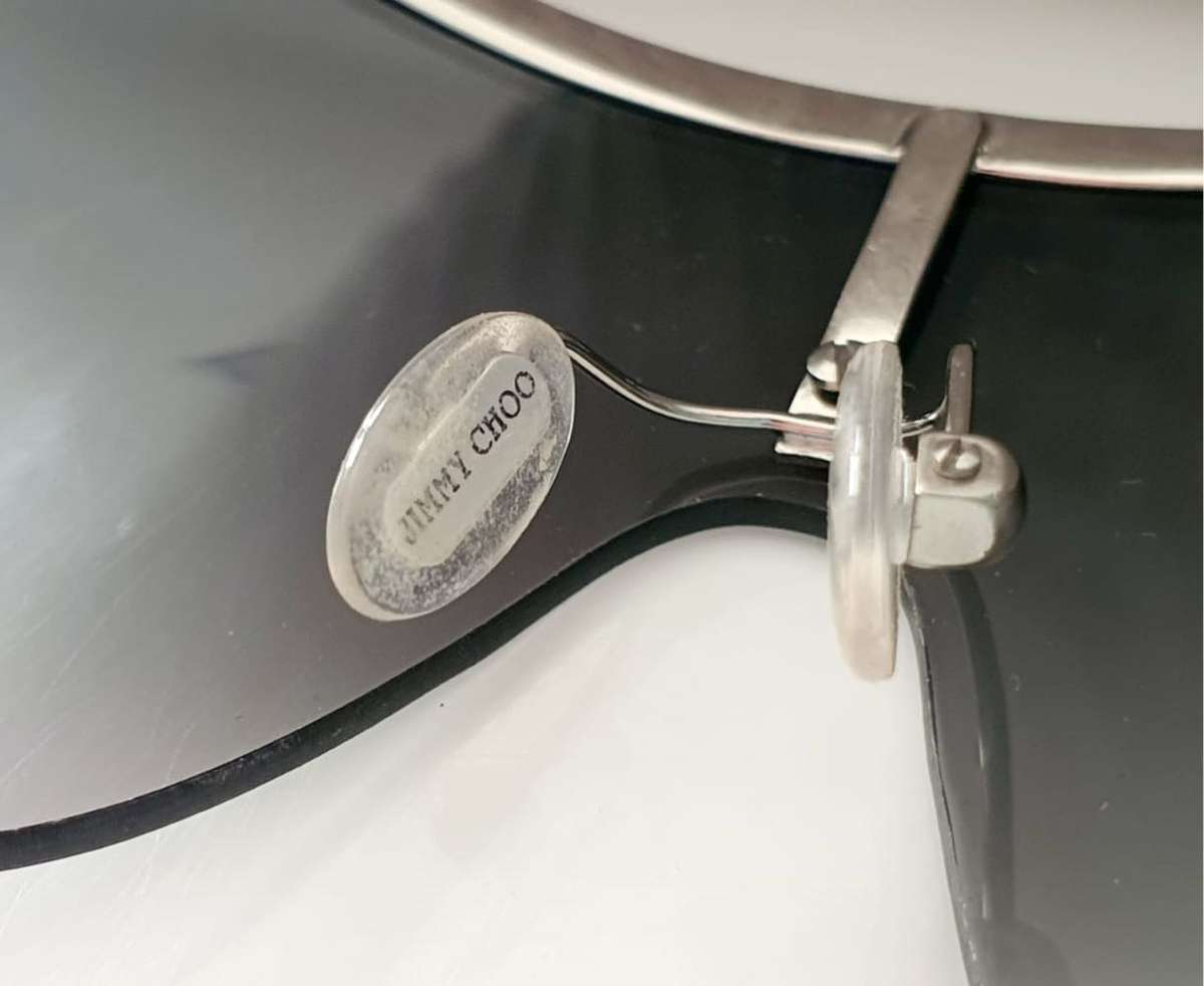 STUNNING PAIR OF BRAND NEW JIMMY CHOO GLASSES - WITH CASE AND CLOTH