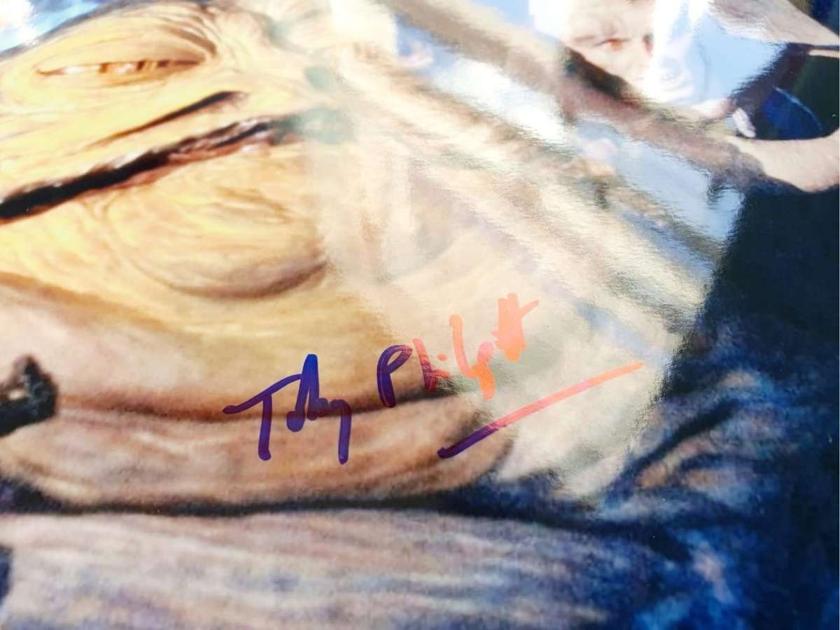 AUTHENTIC AUTOGRAPH BY TOBY PHILPOTT - WITH COA