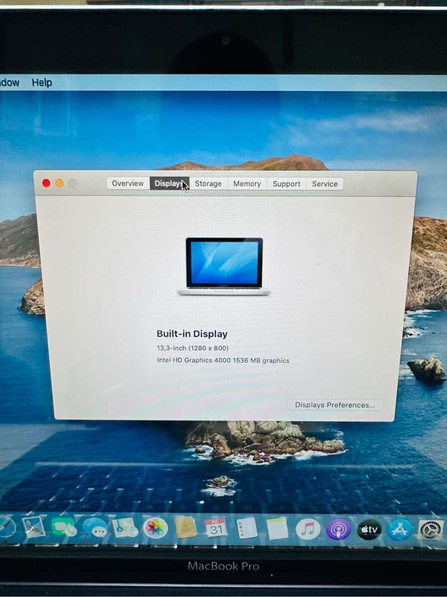 MacBook Pro 13 mid 2012 128GB/8GB no
