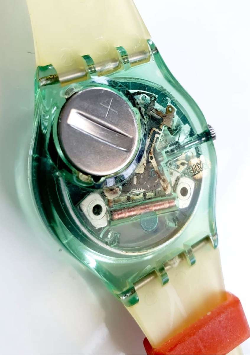 1996 Swatch ATLANTA LAURELS GZ145 Watch - IN ORIGINAL CASE