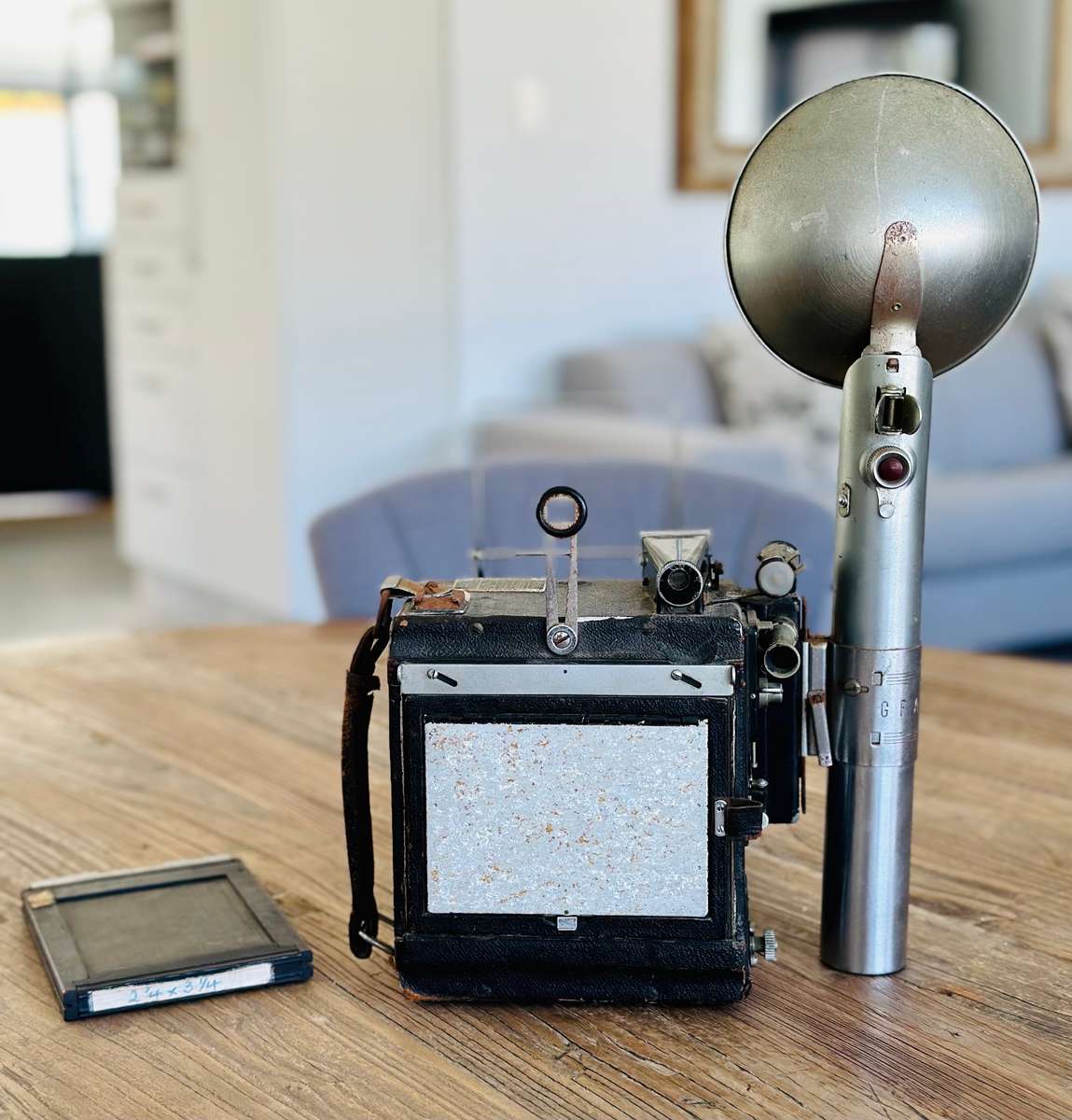 Vintage GRAFLEX Speed Graphic Camera (Photography)