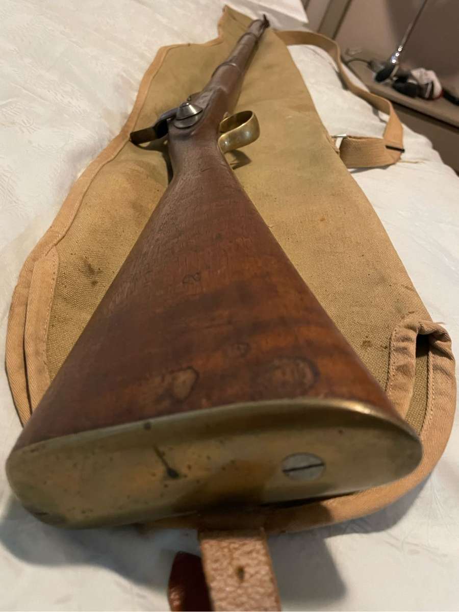 Rifle dlackpowder English tower 1857