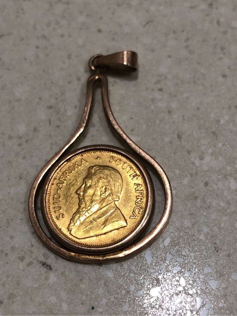 1/10th Kruger pendant gold