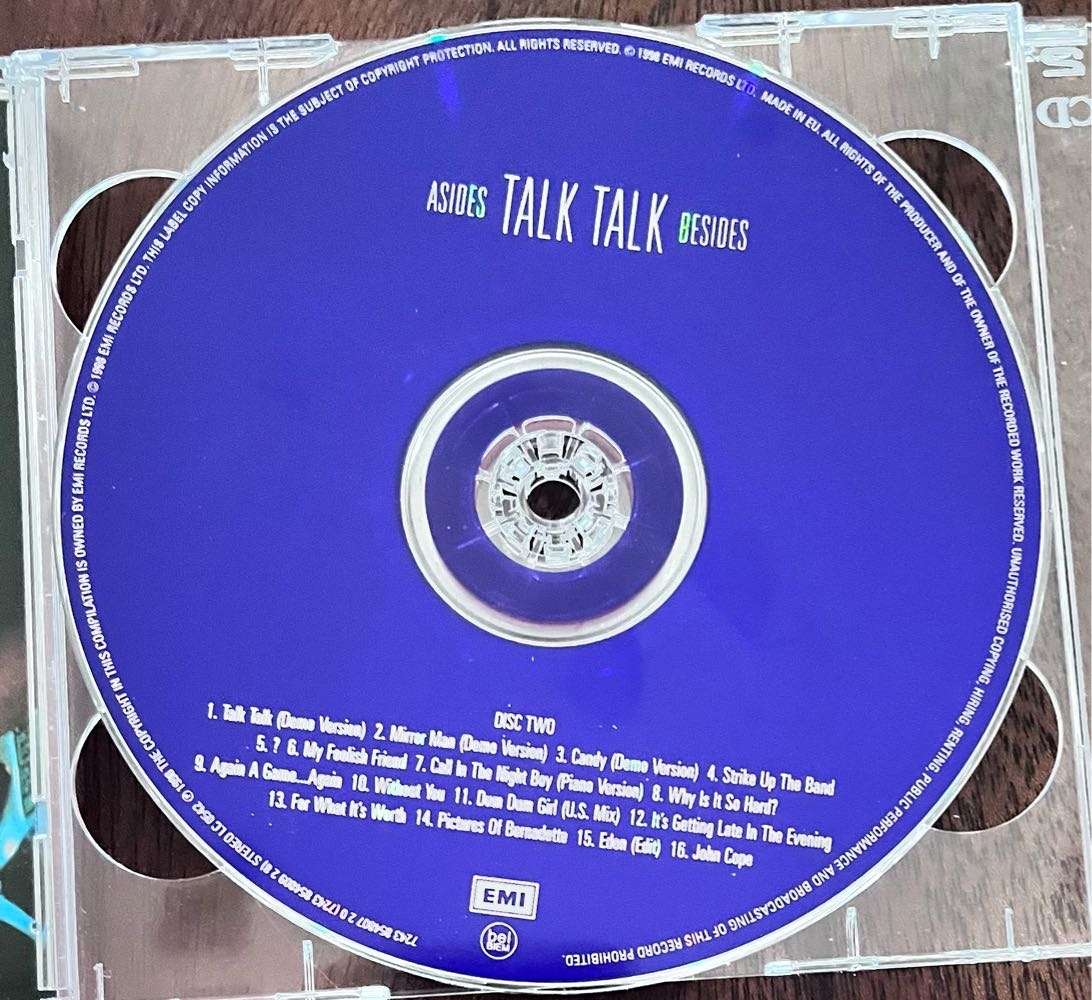 Double CD Talk Talk - Asides Besides (1996)