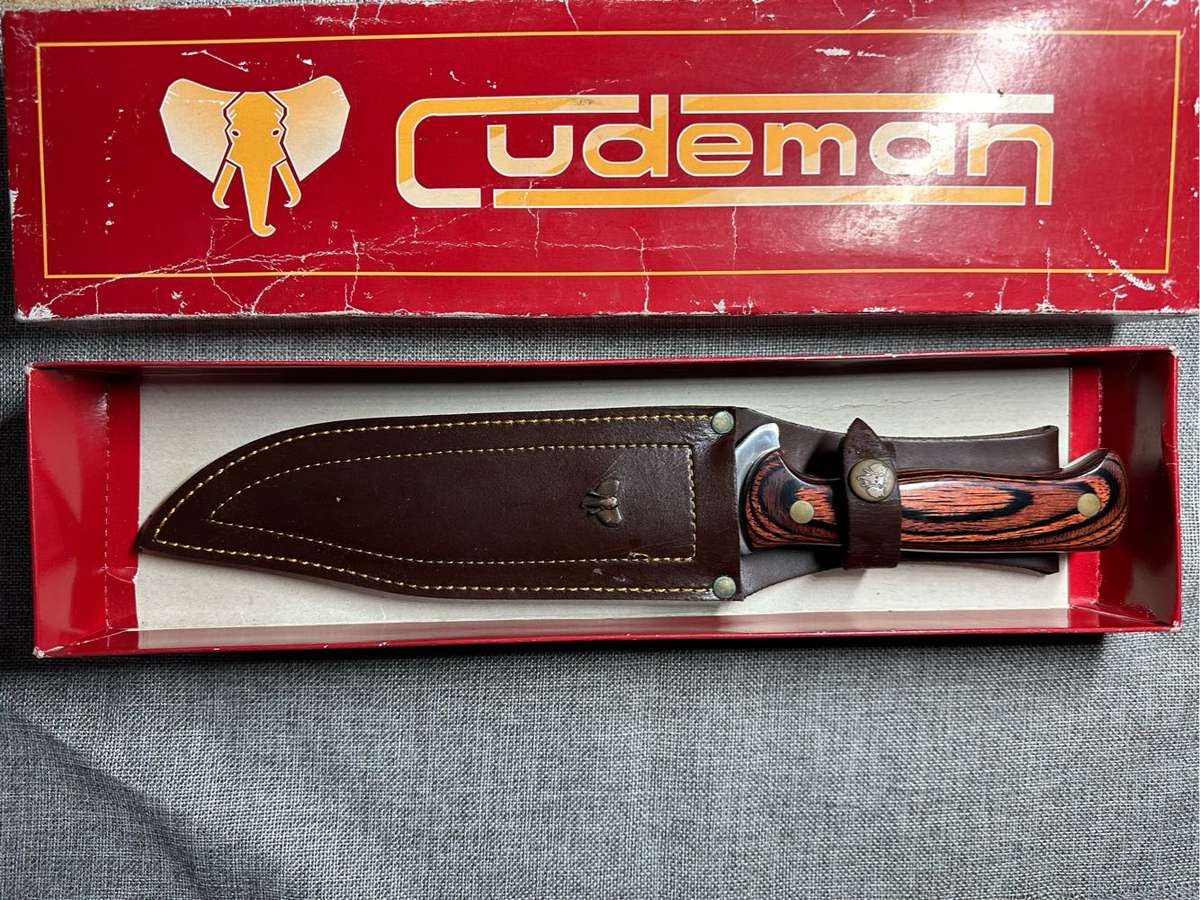 Cudeman large hunting knife