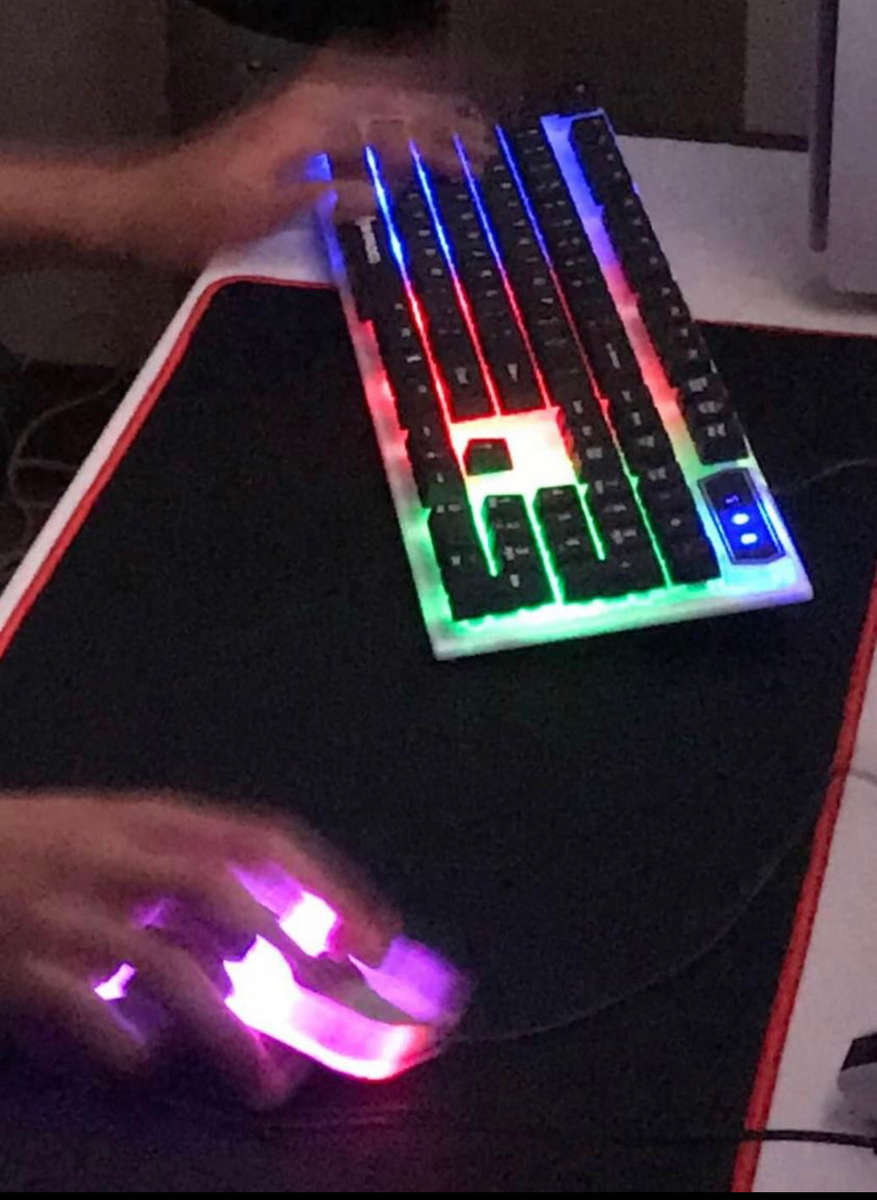 Gaming Keyboard, Mouse & Mat